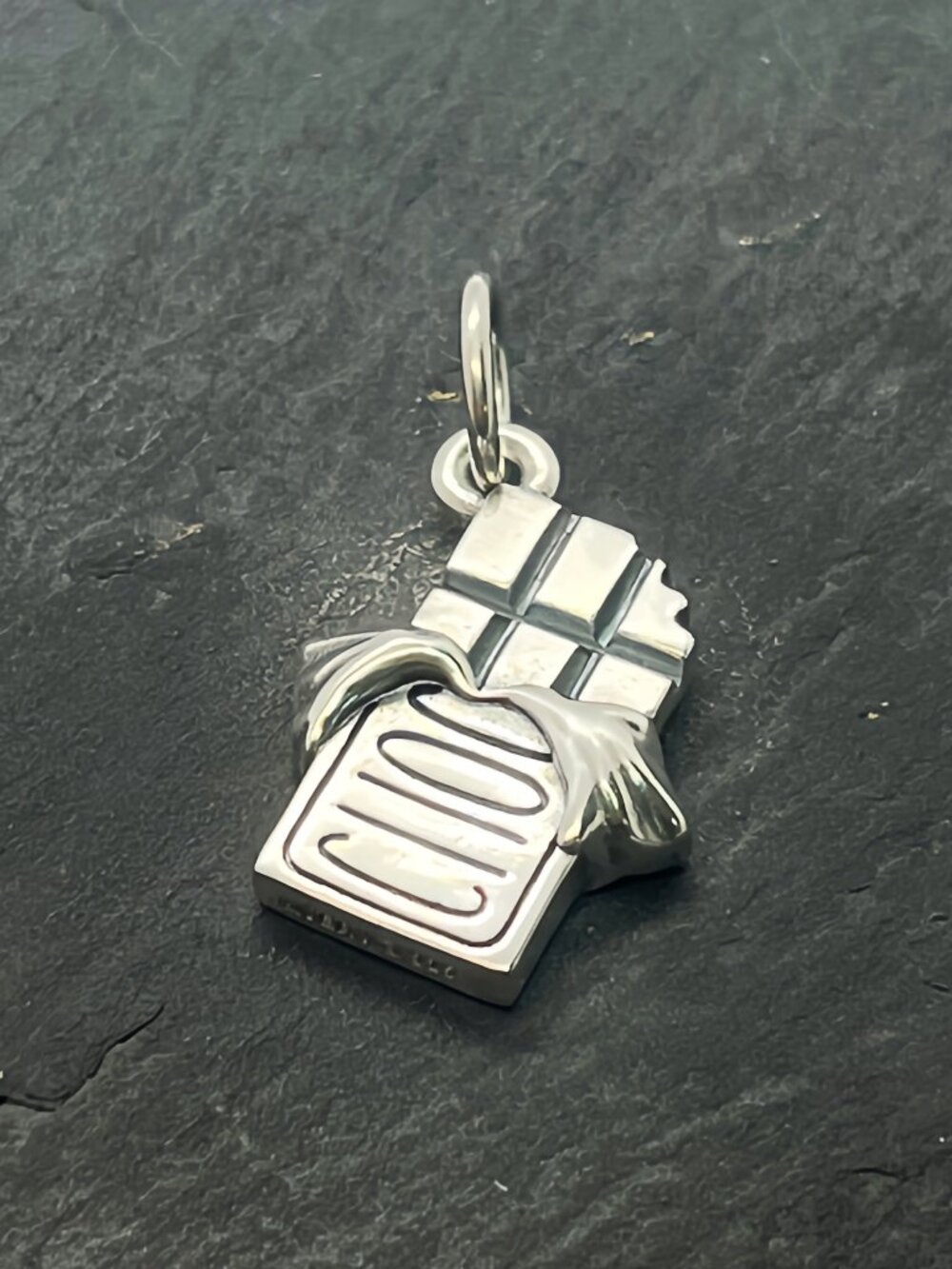 James Avery S925 Sterling Silver "Sweet on You" Chocolate Bar Charm